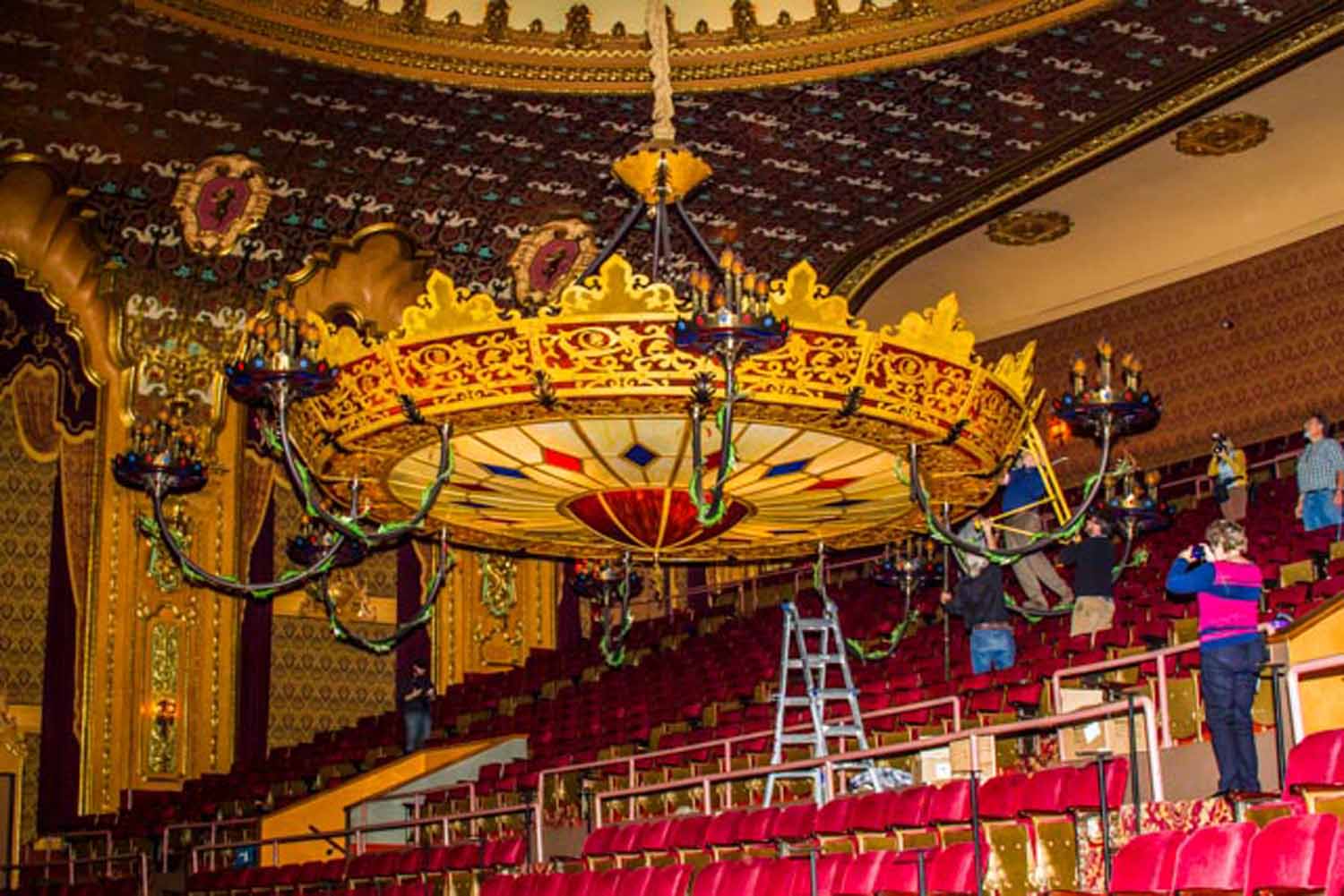 World’s Largest LED Chandelier from Meyda Lighting is at the Stanley Theater in Utica, NY
